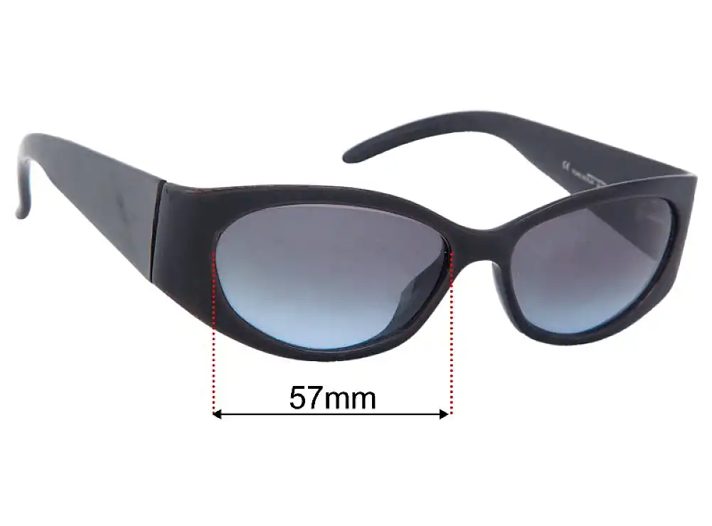 Christian Dior Rome Berlin 57mm Replacement Lenses
